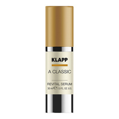 Сыворотка для лица KLAPP COSMETICS Восстанавливающая сыворотка A CLASSIC Revital Serum 30.0