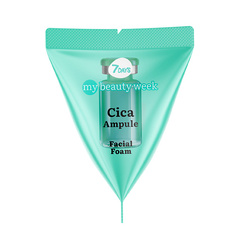 Мусс для умывания 7DAYS Пенка для лица очищающая CICA MY BEAUTY WEEK 7.0