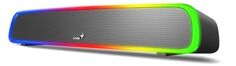 Саундбар Genius USB Soundbar 200 BT 31730045400 5Bт, USB, ультракомпактный, встроенный регулятор громкости, черный