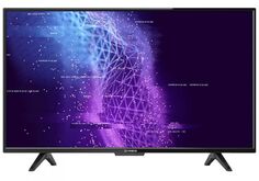 Телевизор Irbis 39H1T013B 39", чёрный, 1366x768, 16:9, Tuner (DVB-T2/DVB-C/PAL/SECAM), Input (AV RCA, USB, HDMI, YPbPr, VGA, PC audio, CI+), Output (3