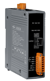 Преобразователь ICP DAS I-2533CS-B CR CAN to Single Mode Fiber Bridge ; 1 (15 Km) single mode, SC connector, TX 1550 nm, RX 1310 nm (RoHS)