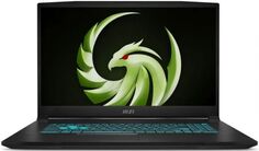 Ноутбук MSI Bravo 17 C7VE-064XRU 9S7-17LN11-064 Ryzen 5 7535HS/16GB/512GB SSD/RTX 4050 6GB/17.3" FHD IPS/WiFi/BT/cam/noOS/black