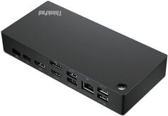 Док-станция Lenovo 40AY0090EU ThinkPad Universal USB-C Dock (2xDP 1.4, HDMI 2.0, 3xUSB 3.1, 2xUSB 2.0, USB-C, RJ-45, Combo Audio Jack 3.5mm)