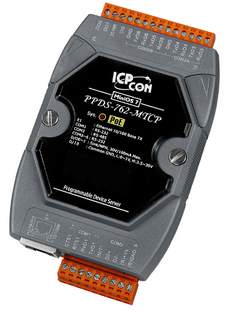 Преобразователь ICP DAS PPDS-762-MTCP CR Programmable Device Server with PoE, Modbus Gateway, 5 RS-232 ports and 1 RS-485 port
