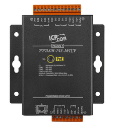 Преобразователь ICP DAS PPDSM-743-MTCP CR PPDS-743-MTCP with Metal Case