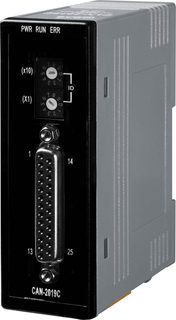 Модуль ICP DAS CAN-2019C/S CANopen Slave Module of 10-channel Universal Analog Input Include CAN-2019C module and a DB-1820 daughter board