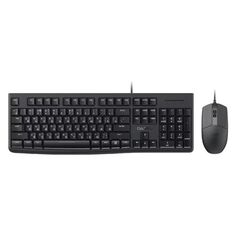Клавиатура и мышь Dareu MK185 Black ver2 black, клавиатура LK185 (мембранная, 104кл, EN/RU, 1,8м), мышь LM103 (1,8м), USB
