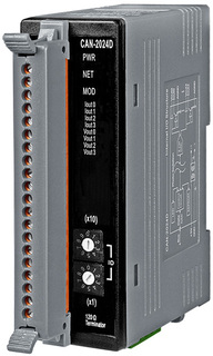 Модуль ICP DAS CAN-2024D CR DeviceNet Slave Module of 4-channel 14-bit Analog Output