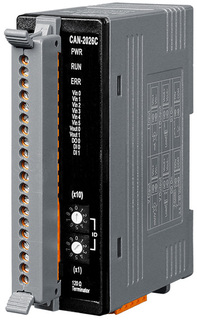 Модуль ICP DAS CAN-2026C CR CANopen slave module with 6-channel AI, 2-channel AO, 1-channel DO and 2-channel