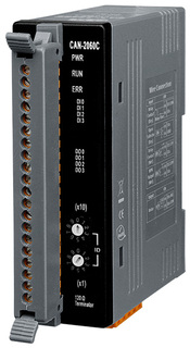 Модуль ICP DAS CAN-2060C CANopen slave module of 4-channel DI and Relay Output