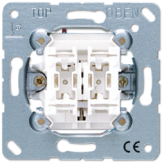 Выключатель Jung 509VU (механизм) жалюзийный с блокировкой
