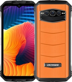 Смартфон Doogee V30 6.58", 2408x1080, 8 Core, 8GB/256GB, 108Mpix+20Mpix+16Mpix/32Mpix, 2 Sim, 2G, 3G, LTE, BT, Wi-Fi, NFC, GPS, Type-C, 10800mAh, Andr