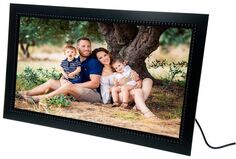 Фоторамка Espada Photo Frame 15" E-15WF black, 16 Gb, Wi-Fi Cloud