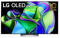 Телевизор OLED LG OLED65C3RLA.ARUB 65", темно-серый/серебристый 4K Ultra HD 120Hz DVB-T DVB-T2 DVB-C DVB-S2 USB WiFi Smart TV