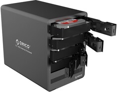 Внешний корпус Orico 9548RU3-BK для 4*накопителей 3.5"