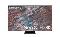 Телевизор QLED Samsung QE75QN800CUXRU 75", серебристый, 7680x4320, 16:9 (DVB-C, DVB-S2, DVB-T2), 3*USB, WiFi, Smart TV