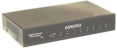Коммутатор OSNOVO SW-70800 Gigabit Ethernet на 8 RJ45 портов. Порты: 8 x GE (10/100/1000Base-TX)