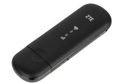 Модем ZTE MF79N 2G/3G/4G USB Wi-Fi Firewall +Router внешний черный