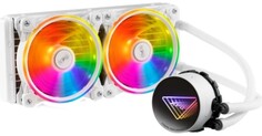 Система охлаждения жидкостная ADATA XPG Levante X 240 white LGA115x, 1200, 1366, 2011, 2066/AM4, (2*120mm fan, 600-2200rpm, 61.5CFM, 34.0 dBA, PWM)