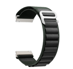 Ремешок на руку Lyambda DSN-19-20-GB петлевой нейлоновый для часов 20 mm green/black