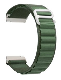 Ремешок на руку Lyambda DSN-24-40-GN петлевой нейлоновый для Apple Watch 38/40/41 mm green