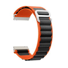 Ремешок на руку Lyambda DSN-19-20-OB петлевой нейлоновый для часов 20 mm orange/black