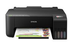 Принтер Epson EcoTank L1250 C11CJ71404 A4, 5760x1440dpi, ч/б 33стр/мин, цвет 15стр/мин, чёрный (C11CJ71405)