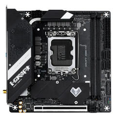 Материнская плата mini-ITX MAXSUN iCraft Z690ITX WIFI (LGA1700, Z690, 2*DDR5 (7400), 4*SATA 6G RAID, 2*M.2, PCIE, 2*2.5Glan, WiFi, BT, 2*HDMI, 2*DP, 6