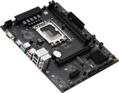 Материнская плата mATX MAXSUN Challenger B760M-F (LGA1700, B760, 2*DDR4 (4266), 3*SATA 6G RAID, 2*M.2, 2*PCIE, Glan, VGA, HDMI, 2*USB 3.2, 4*USB 2.0)