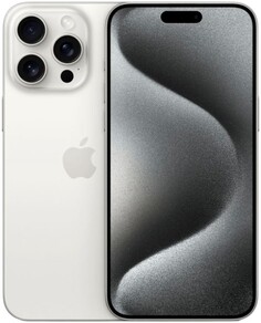 Смартфон Apple iPhone 15 Pro Max 512GB (MU2U3ZA/A) White Titanium (A3108), with 2 Sim trays no eSim