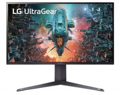 Монитор 31,5" LG 32GQ950-B IPS, 3840x2160, 160Hz, 1 ms, 178°/178°, 450 cd/m, 1000:1, +DisplayPort, +2хHDMI, +2xUSB3,0, с поворотом экрана