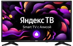 Телевизор BBK 32LEX-7264/TS2C 31.5" черный/HD/60 Гц/DVB-T2/DVB-C/DVB-S2/Яндекс.ТВ