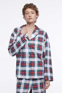 блузка домашняя женская Рубашка oversize домашняя из мягкой ткани Befree