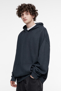джемпер мужской Худи oversize утепленная с состаренным эффектом Befree