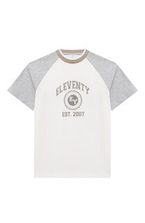 Хлопковая футболка Eleventy