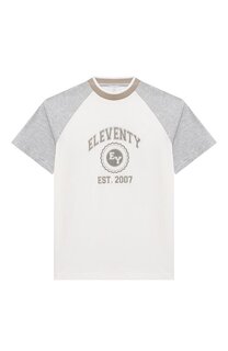 Хлопковая футболка Eleventy