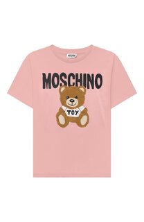 Хлопковая футболка Moschino