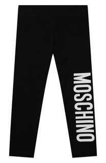 Хлопковые легинсы Moschino