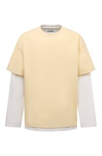Хлопковый лонгслив Jil Sander