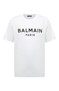 Хлопковая футболка Balmain