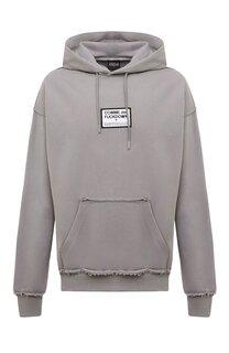 Хлопковое худи Comme des Fuckdown
