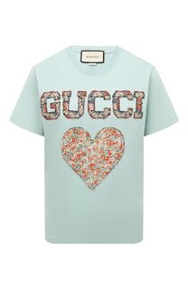 Хлопковая футболка Gucci