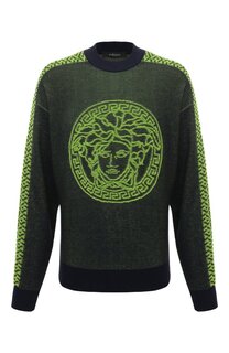 Хлопковый свитер Versace