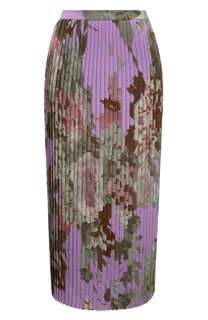 Плиссированная юбка Dries Van Noten