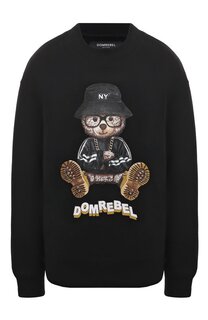 Хлопковый свитшот DOMREBEL