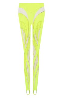 Легинсы со штрипками Mugler