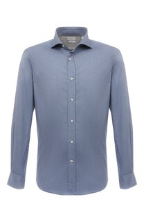 Хлопковая рубашка Brunello Cucinelli