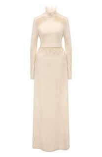 Платье из шерсти и шелка SZ