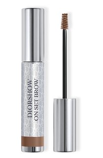 Водостойкая тушь для бровей Diorshow On Set Brow, оттенок 03 Коричневый (5ml) Dior