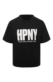 Хлопковая футболка Heron Preston